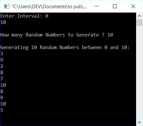 unity generate random number|random number in c programming.